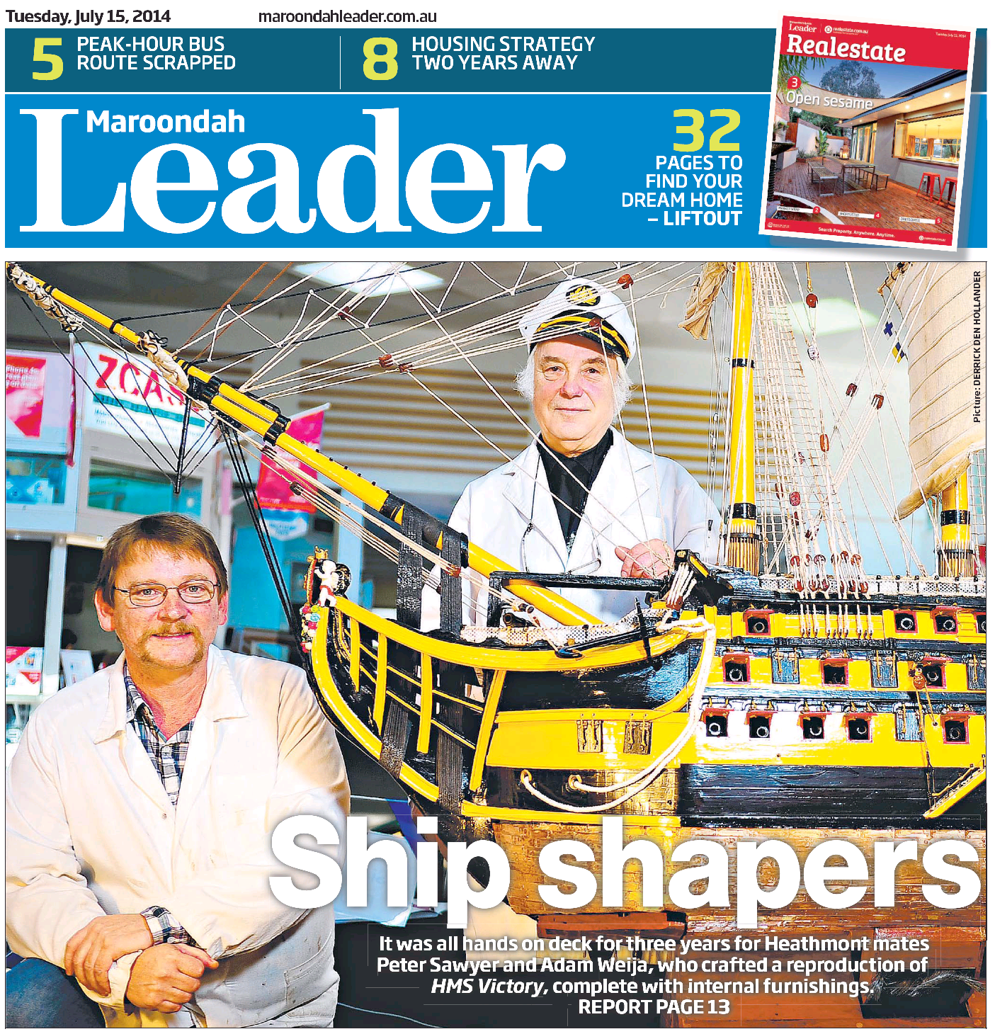Maroondah Leader Page 1